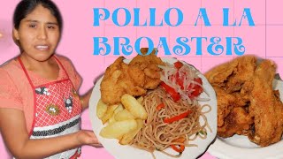 POLLO BROASTER Boliviano🇧🇴  fácil paso a paso  con monica janco [upl. by Lewls549]