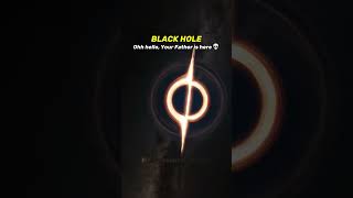 Earth vs Black Hole space shorts universe [upl. by Lilac]