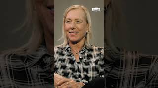 Martina Navratilova on THE BIGGEST decision of her life tennis [upl. by Sivraj]