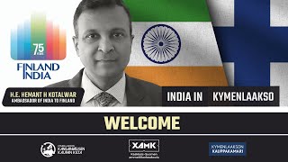 Indian Ambassador Visits Xamk – Kouvola [upl. by Euqina]