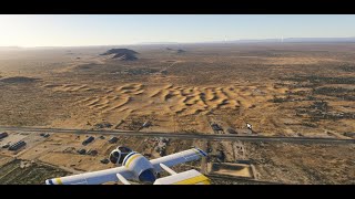 MSFS 2024 Red Sands El Paso TX flyover [upl. by Eeldivad326]