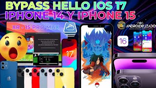 Bypass Hello Señal IOS 17 iPhone 14 amp iPhone 15 series MinaCriss iRemovalProWinMacOSFull Signal [upl. by Refotsirhc967]