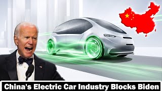 Chinas electric vehicle industry is making up for its chip shortcomings to prevent Bidens blocking [upl. by Anerrol296]