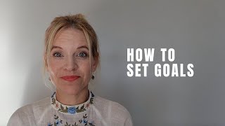 How to set goals [upl. by Tychon]