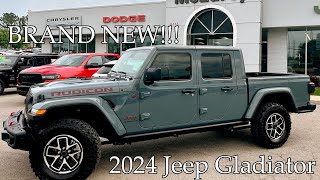 Our New 2024 Anvil Clear Jeep Gladiator Rubicon X [upl. by Arlen]