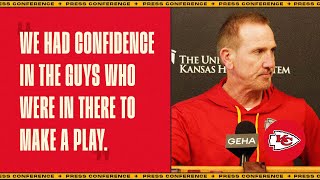 Spagnuolo “Had confidence in the guys who were in there to make a play”  Press Conference 1013 [upl. by Ahsote]