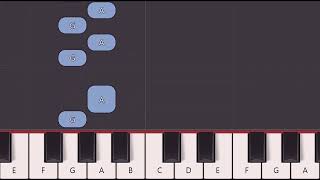 Basti Basti Parbat Parbat Play Along Piano Hindi Songs Tutorial [upl. by Engelhart12]