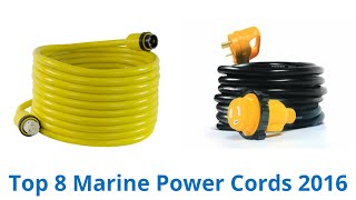 8 Best Marine Power Cords 2016 [upl. by Nerti862]