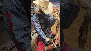 77 points for 1st place  Texas State Fair Rodeo 2023 blackcowboys oklahomacowboys [upl. by Inobe]