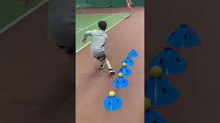 Test your THROWING SKILLS OUT minitennis throwing serve [upl. by Acemahs162]