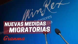 Granma  Nuevas medidas migratorias en Cuba [upl. by Acinoryt]