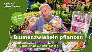 Blumenzwiebeln pflanzen – Vorbereitung auf den Frühling [upl. by Guthrie949]