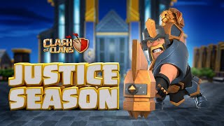 Deliver Justice Clash of Clans New Season [upl. by Esital]