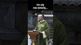 Im się nie dziwię homilia 25  o Marcin Ciechanowski shorts [upl. by Auka]