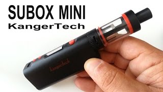 La SUBOX MINI 50w et le subtank mini v2 de Kangertech [upl. by Raila547]