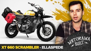 XT 660 SCRAMBLER  ELLASPEDE [upl. by Moriyama593]