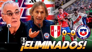 CONFERENCIA DE PRENSA DE JORGE FOSSATI Y RICARDO GARECA🔴EN VIVO  PERÚ Y CHILE ELIMINADOS [upl. by Aryamo]