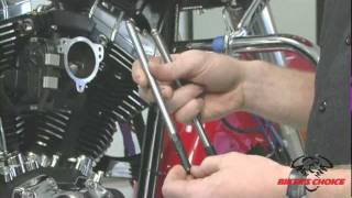 SampS Performance Parts  Pushrod Adjustment  JampP Cycles [upl. by Gautea728]