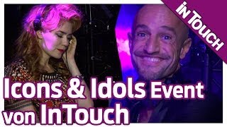 Palina Rojinski und Peyman Amin beim „Icons amp IdolsquotEvent von InTouch [upl. by Wade]