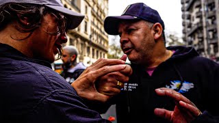 A LAS PIÑAS EN LA MARCHA DE LOS JUBILADOS [upl. by Amitaf9]