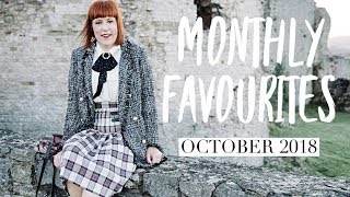 Monthly Favourites  October 2018 [upl. by Nivad]