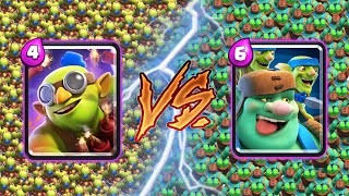 GOBLIN DEMOLISHER Vs GOBLIN GIANT  Clash Royale Challenge [upl. by Margit]