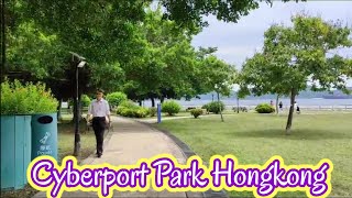 Explore Cyberport Park hk  My Daily Vlog [upl. by Larianna540]