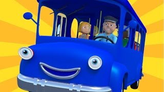 Wheels On The Bus  Nursery Rhymes For Childrens And Kids Songs For Baby [upl. by Aenat]