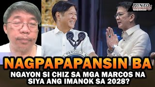 NAGPAPAPANSIN BA NGAYON SI CHIZ SA MGA MARCOS NA SIYA ANG IMANOK SA 2028 [upl. by Tigges]