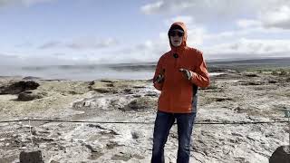 Live Report in Iceland Geysers amp Geyserite [upl. by Abercromby]