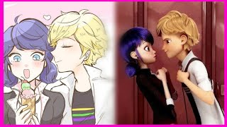 AMVMarinette  Adrien  •Je taime en secret [upl. by Ailaham]