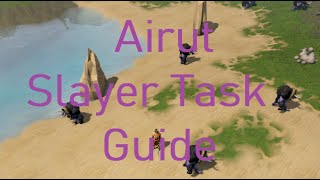 Runescape 3 Airut Slayer Task Guide 650k XPHR 75m GPHR AFK if 108 Arch  Bone upgrade [upl. by Rubbico]