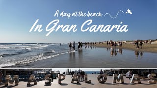 Maspalomas  Dunes  Beach walk  Gran Canaria  Sept 2024 [upl. by Kamp]