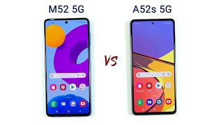 Samsung M52 5G vs Samsung A52s 5G  SPEED TEST [upl. by Yvan]