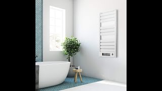 Cecotec Radiador Toallero Eléctrico Bajo Consumo Ready Warm 9770 Ceramic Towel White Calefactor [upl. by Aara]