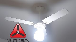 Ventilador de Teto Venti Delta New Delta Light [upl. by Eleumas954]