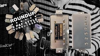 THROBAK SLE101 Plus MVX PAFStyle Humbucker Roundup [upl. by Gitel]