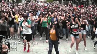 DANCE FLASH MOB GANGNAM STYLE Cagliari 201012 [upl. by Nyrem]