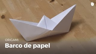 Como fazer Origami  Barco de papel [upl. by Flynn]