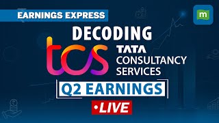 Live TCS Reports Q2 Earnings  TCS Q2 Results  Quarterly Performance  Earning Express [upl. by Yrallam]