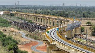 GudurBitragunta Railway 3rd Line Project flyoverbridge [upl. by Gredel]