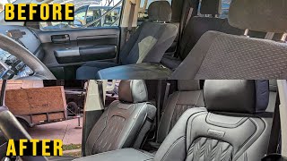 How to modernize your interior on 20072021 Tundra Interior on the CHEAP [upl. by Anadroj]