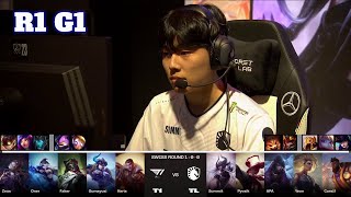 T1 vs TL  Day 1 LoL Worlds 2023 Swiss Stage  Team Liquid vs T1 full [upl. by Aelegna322]