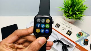 T100 PLUS SMARTWATCH FULL REVIEW🔥🔥SERIES 7 SMART WATCH 😍 [upl. by Atteirneh]