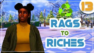 ♻️ Recycled Rags to Riches ♻️The Sims 4 Eco Lifestyle 🌿13 NEW NEW NEW [upl. by Ymmit]