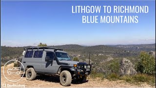 Lithgow to Richmond Blue Mountains 4WD Adventure [upl. by Arze115]