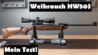 Weihrauch HW 50 S Luftgewehr  Mein Test und Review [upl. by Htidra871]