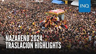 Nazareno 2024 Traslacion highlights [upl. by Cammi]