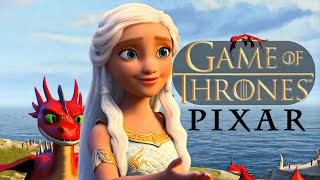 Game of Thrones But Pixar Style 2025 Teaser Trailer  AI Concept [upl. by Siesser324]