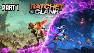 Ratchet and Clank Rift Apart Gameplay Walkthrough Part 1 [upl. by Nylhsa]